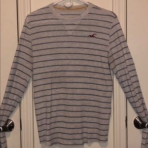 Long-Sleeve Hollister T-shirt